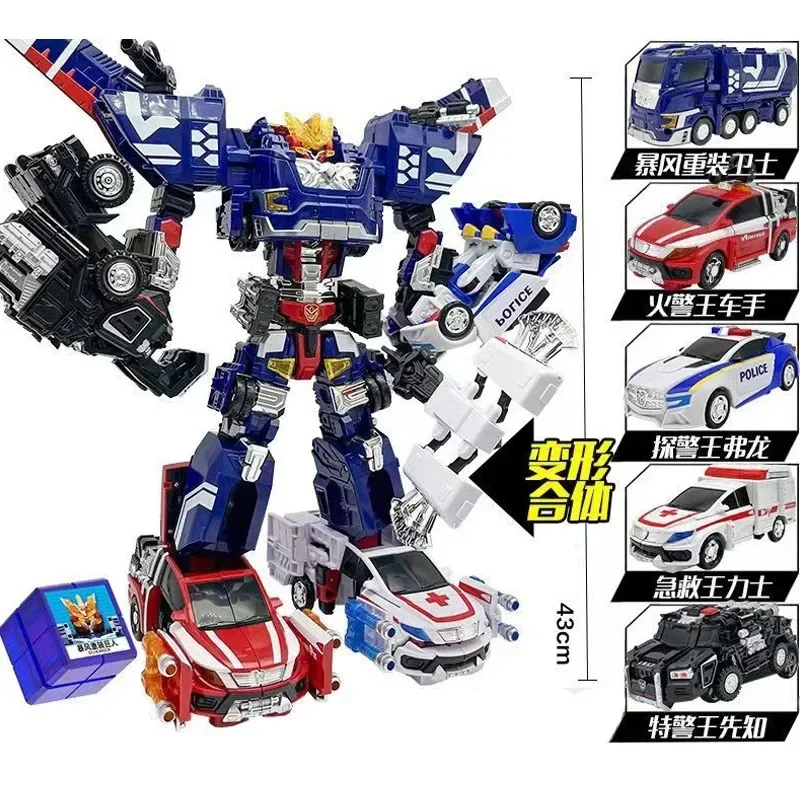 

헬로카봇 Hello Carbot Penta Storm X Transformation Robot Anime Action Figures 5 In 1 Cars Combination Model Sets Boy Kids Toys Gift