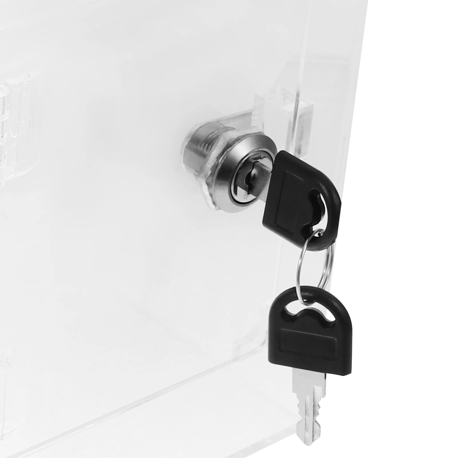 Clear Acrylic Money Bank for Children Secure Lock Design Transparent Savings Box for Kids Good Habit Development Large Capacity