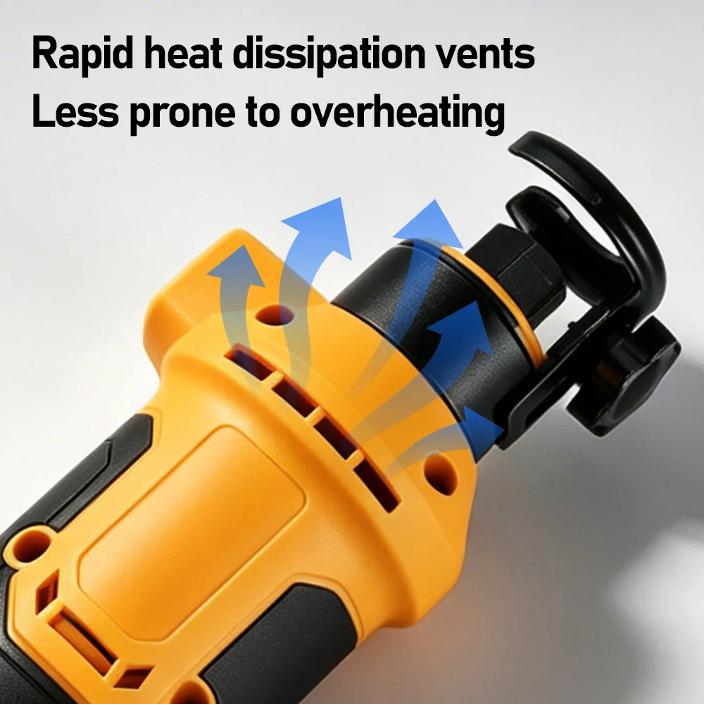 Electric Drywall Cut Out Tool Brushless Rotary Saw 3 Speed 30000RPM Woodworking Sheetrock Cutting Tool For Dewalt Makita Battery view 4