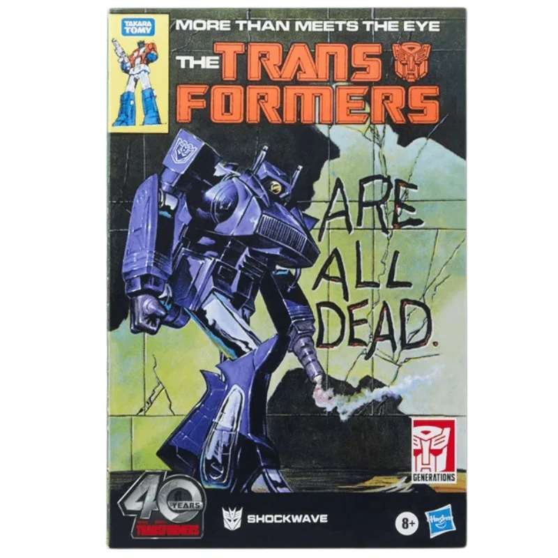 Op voorraad Hasbro Transformers Classic Toys Generations Comic Edition Shockwave Action Figure Robot Toy Collectibles Geschenken Hobby's