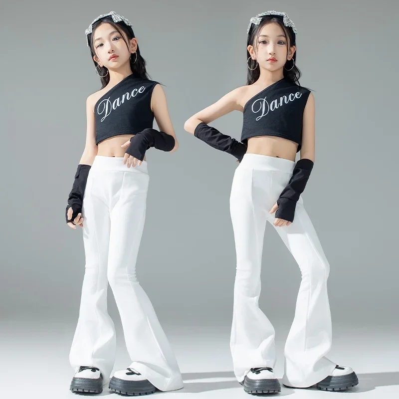 

Fashion Kids Kpop Outfit Girls Jazz Dance Costume Children'S Hip Hop Dance Clothes Street Dance Suits Stage Clothing