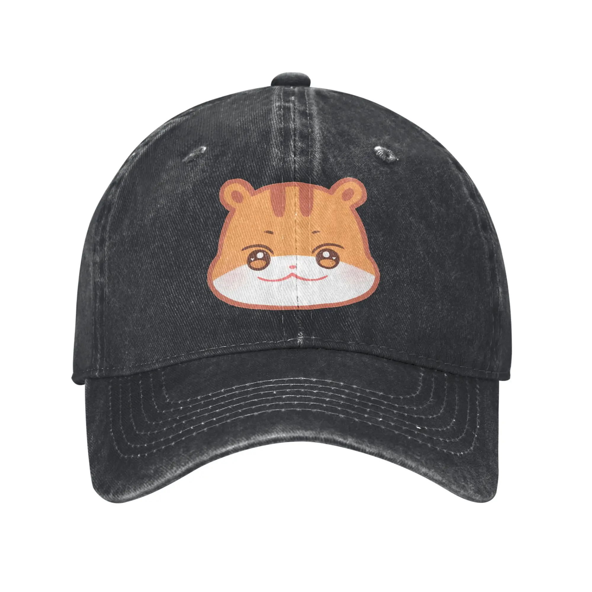 JJOONGrami  Ateezs Hongjoong Men Women Baseball Cap  Distressed Denim Hats Cap Retro Outdoor Activities Gift Snapback Cap