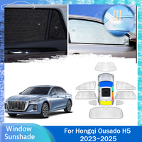 For Hongqi Ousado H5 2023~2025 2024 Car Skylight Sunshade Side Window Windshield Sun Shade UV Protector Parasol Accessories