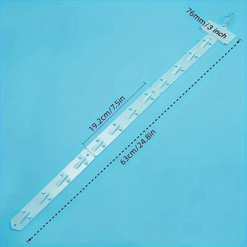 Premium Plastic Hanging Display Strips - Versatile Retail Store Showcase Solution,Effortlessly Elevate Your Product Presentation