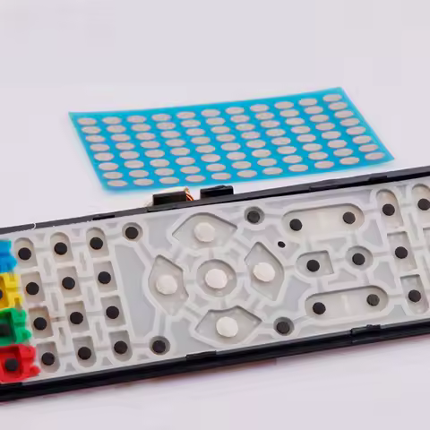 1Pcs Remote control button repair conductive tape patch game console handle ps4 silicone button contact failure repair