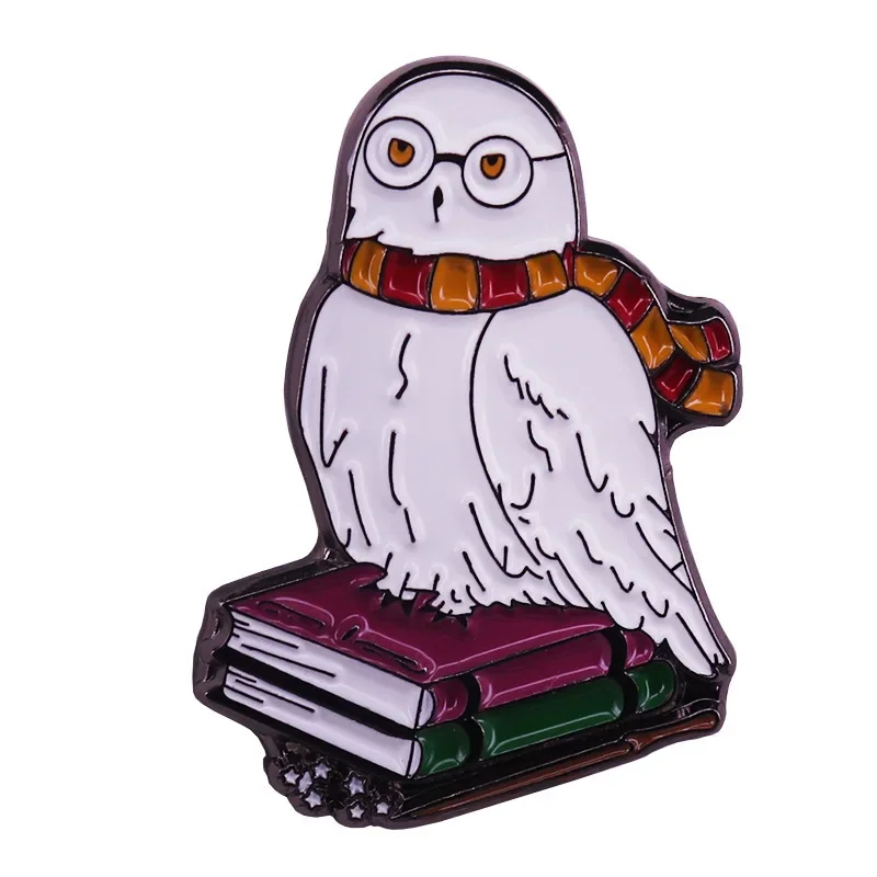 Harries Potters Metal Pin Cartoon Alloy Hogwarts Commemorative Academy Lapel Pin Badge Decoration Cosplay Jewelry Accessories