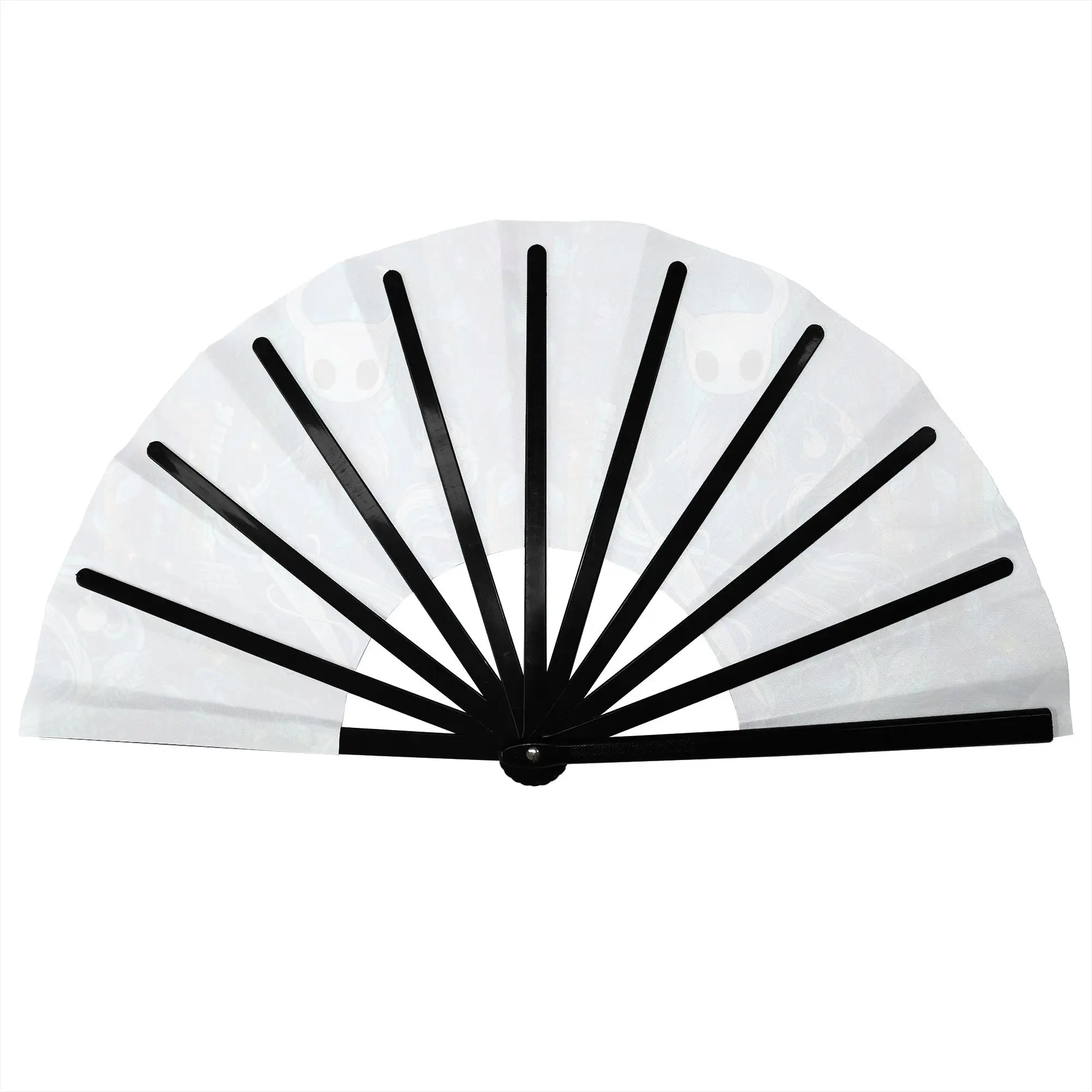 S-Silksonges Cartoon Game Folding Hand Fan Custom  Polyester Fabric Fan Fashion Summer Accessory Decorative Fans