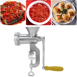 Grinding Machine Sausage Grinder Household Aluminum Alloy Manual Sausage Meat Grinder Pepper Spice Grinding Machine Kitchen Tool