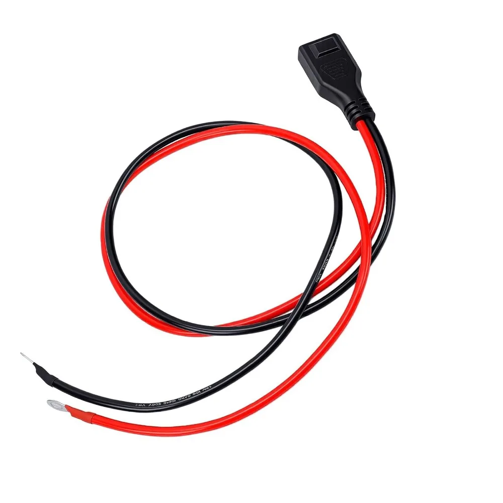 1.5m Length Battery Expansion Cable 50A Current Rating 8AWG Wire Gauge Extension Adapter Cable Fast Charging Technology