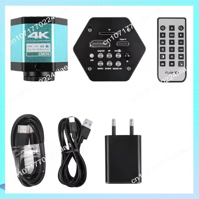 

A17Z CCD 4K 60FPS Industrial Microscope Camera Digital Video Camera Conversion Adapter For Enhanced Imaging EU Plug