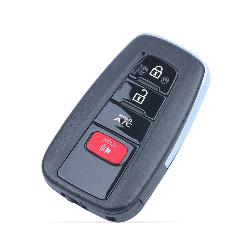 CN007330 4 ปุ่มสมาร์ทรีโมทกุญแจรถ 314.3MHzสําหรับToyota Prius Prime 2017 2018 2019 2020 2021 HYQ14FBE 231451-0410