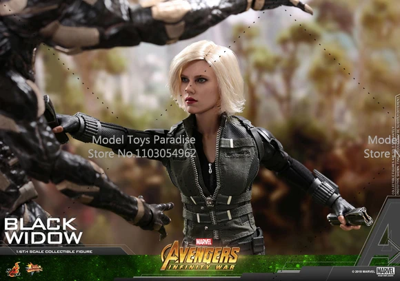 HOTTOYS HT MMS460 1/6 Collectible Woman Soldier Black Widow The Avengers Super Hero Full Set 12''Movable Action Figure Model