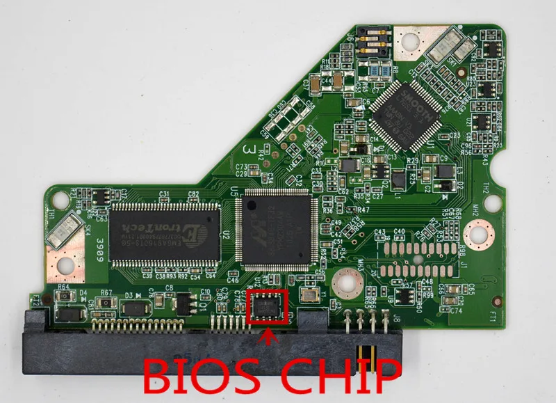 HDD PCB / ロジックボード / 2060-771668-000 REV P1 / S2-771668-000 / WD5000AADS、WD5000AAKS