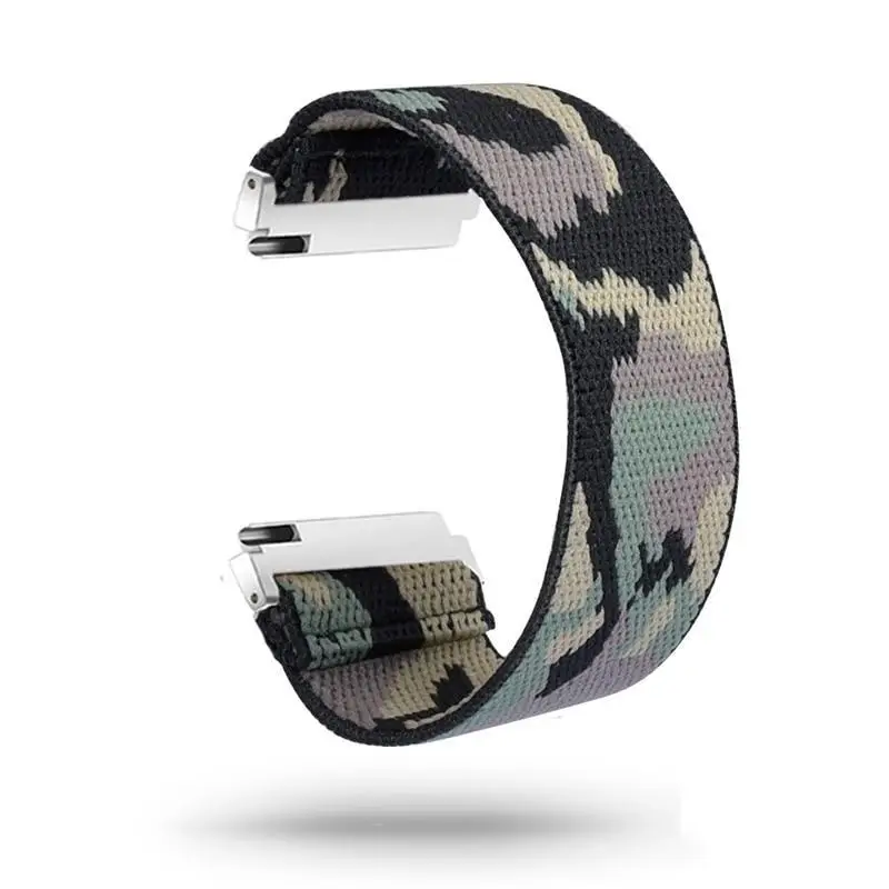 Scrunchie Strap for Fitbit Versa/Versa 2/Versa Lite Bracelet Nylon Watch Band Women Wristband Elastic Loop Sport Band Versa 3