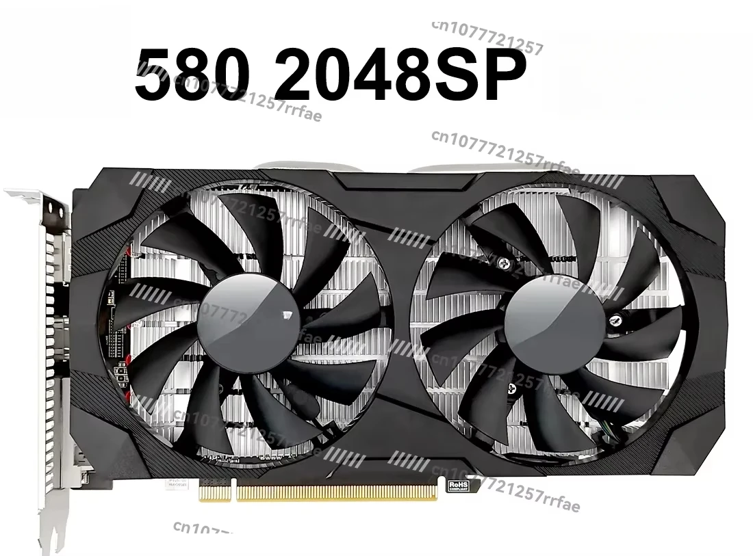 

GDDR5 GPU 256-bit PCI-E 3.0X16 RX580 8G Desktop 580 8GB Gaming Graphics Card