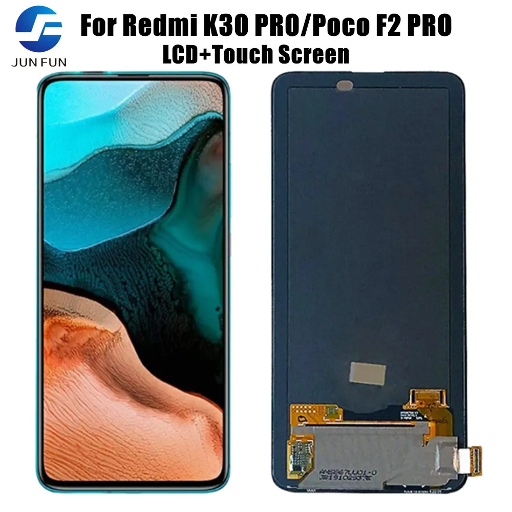 

For Xiaomi Redmi K30 Pro Display Touch Screen Digitizer Parts For Xiaomi Pocophone Poco F2 Pro M2004J11G LCD Display