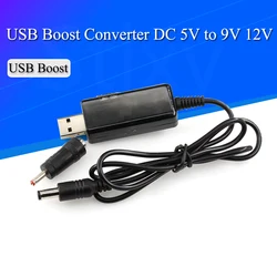 USB Boost Converter DC 5V to 9V 12V USB Step-up Converter Cable + 3.5x1.35mm Connecter For Power Supply/Charger/Power Converter