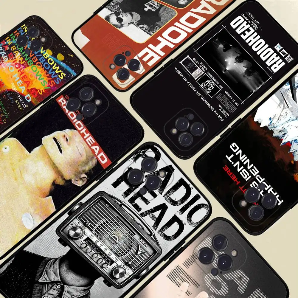 Alternative Rock Band Radiohead Phone Case For Iphone 17 Air 16 15 14 13 12 11 Pro Max 16 15 14 Plus TPU Soft Case