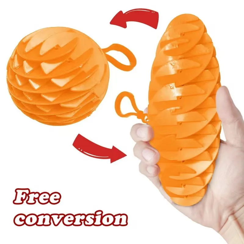 New 3D Creative Decompression Elastic Mesh Toys Solid Printed Radish Decompression Healing Toys Stretch Anti Stress Small Toy