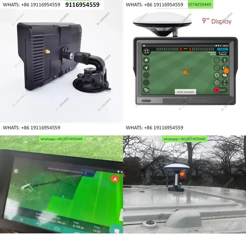 9 Inch The Best Tractor GPS GNSS Guidance System Built-In Wifigps For Tractor Sprayer For Spraying in Farm
