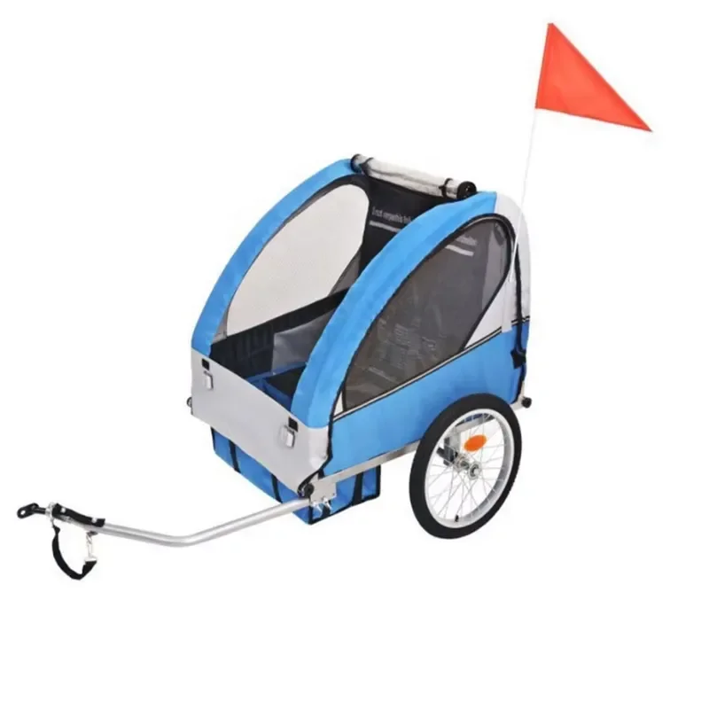 China Bicycle Trailer for Dogs and Jogging Bicycle Cargo Trailer Tire Surf Board Bike Trailer