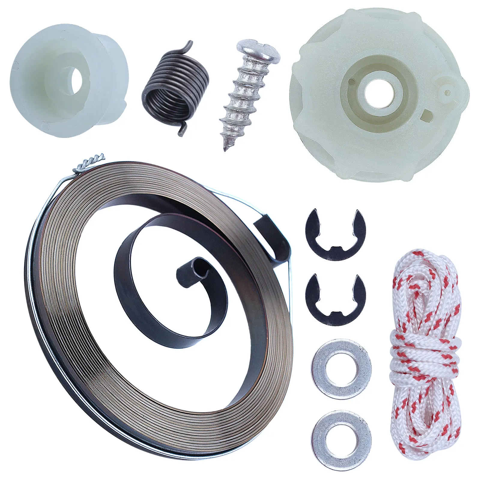 

Recoil Pulley Starter Kit For Poulan PP4218 PP4620AV PPB4018 SM4218AV Chainsaws Replace 530071966