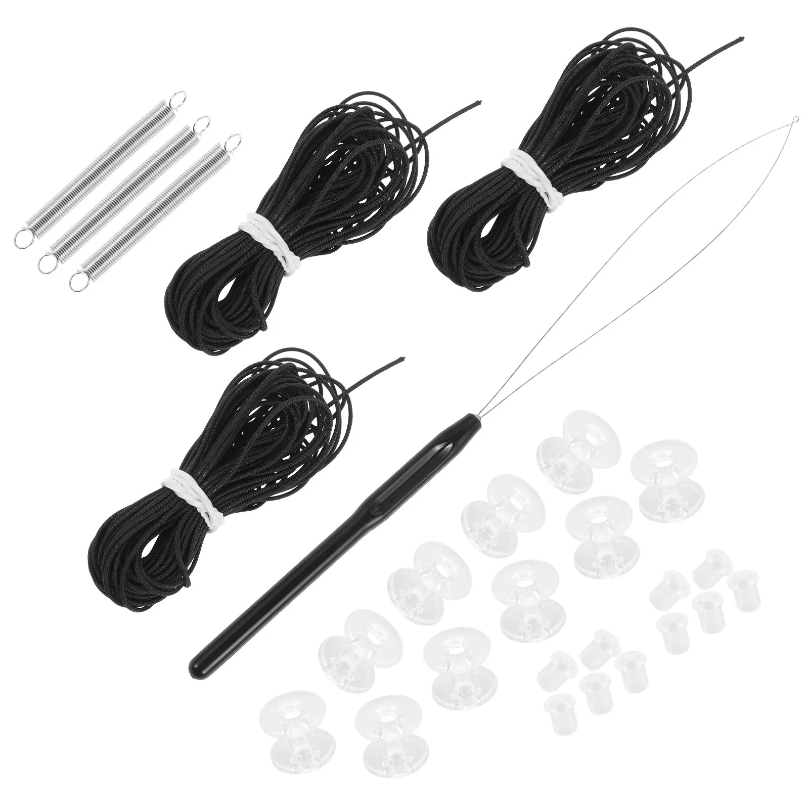 

RV Pleated Curtain Cord Blinds and Shades Repair Kit Camper Replacement Parts Wrinkle