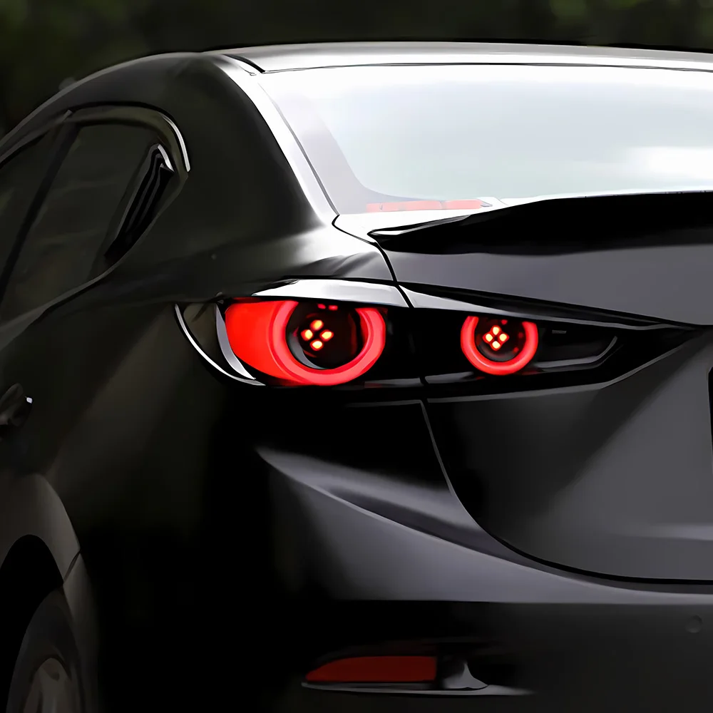 For Mazda 3 Axela 2014-2018 Auto Rear Back Lamps Assembly Upgrade Car LED Taillights Flashing Signal Light Tools Accessories view 3