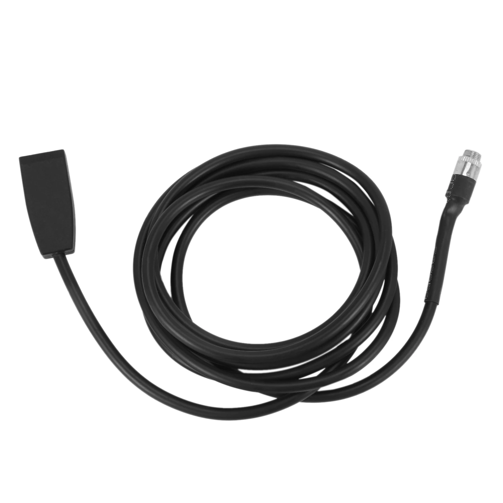 Kabel adaptor AUX IN USB mobil soket Jack 3.5mm hitam kualitas tinggi untuk E39 E53 BM54 X5 E46