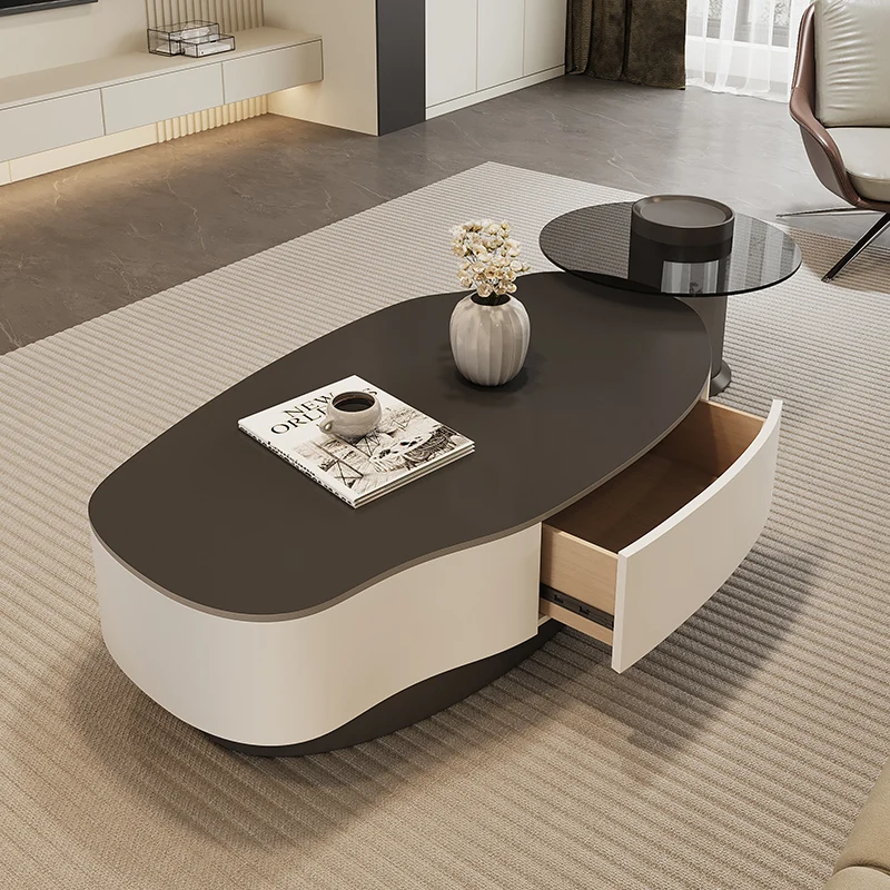 

Decoration Luxury Side Table Modern Living Room Storage Designer Organizer Coffee Table Writing Couchtisch Trendy Furniture