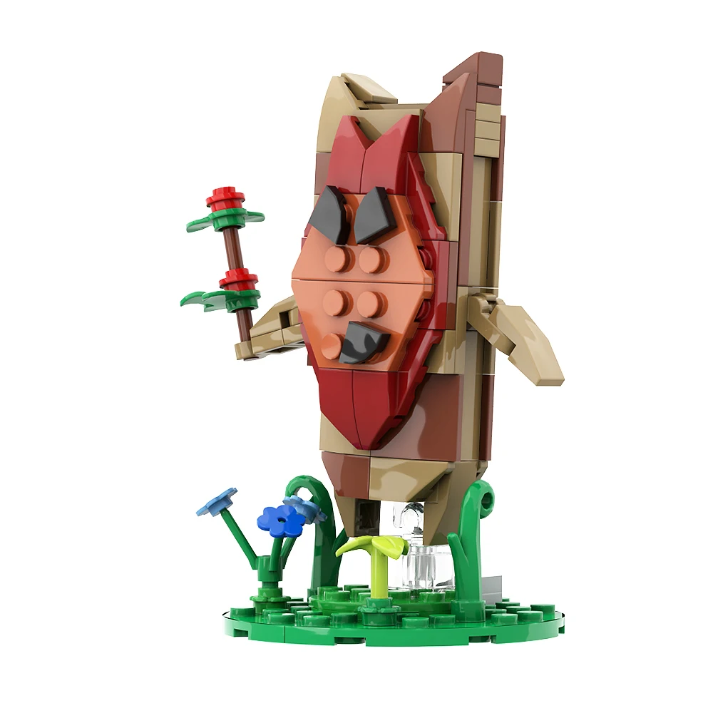 Floresta animal elf respiração selvagem bloco de construção conjunto bonito jogo merch figura ação, personagem criativo modelo brinquedo, ideal para meninos