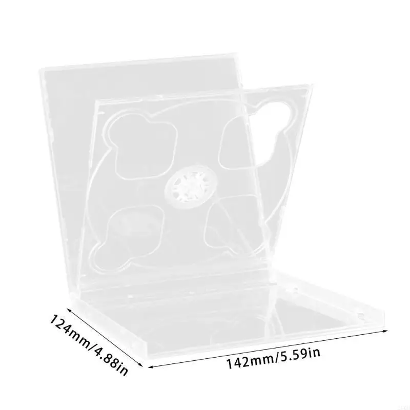 Прозрачный ящик для хранения диска диска игра для защиты коробки для защиты для игры на диск обложка диска