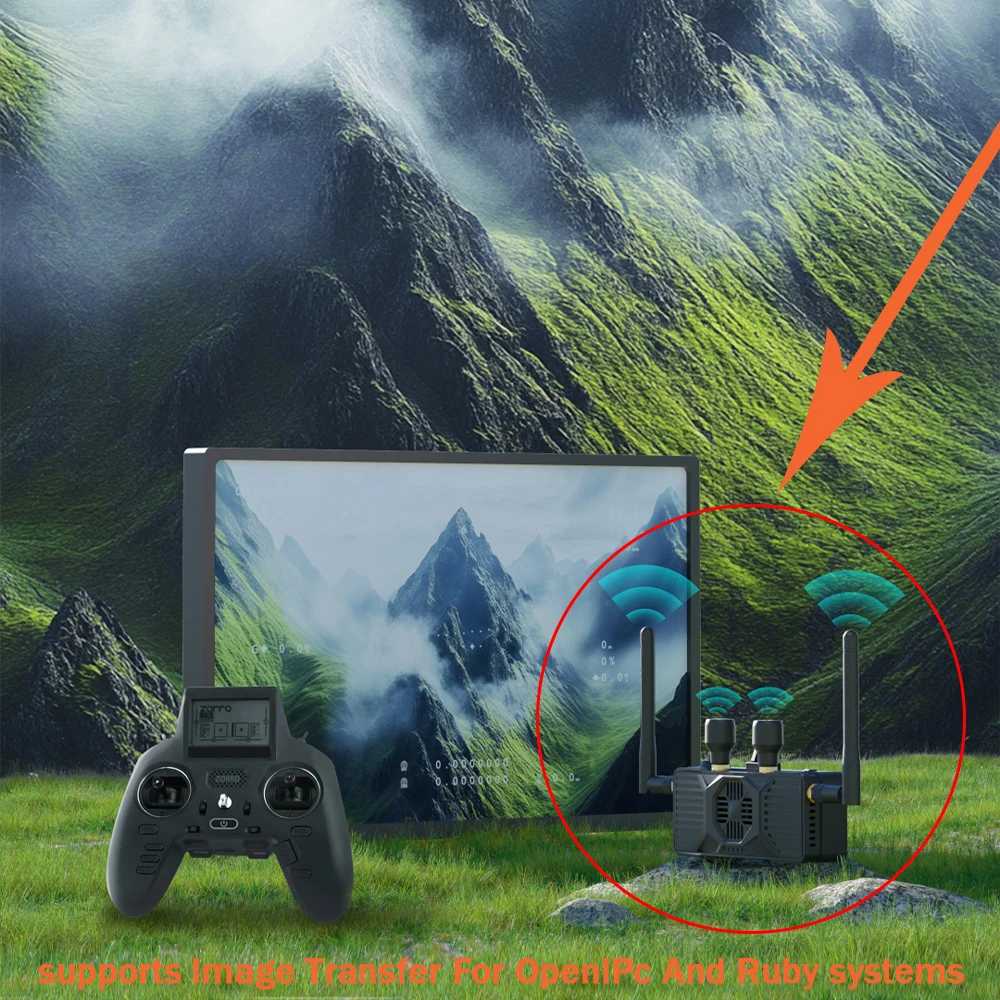 

Цифровой приемник RunCam WiFiLink HD-приемник 5,8G 9-30 В для системы OpenIPC и Ruby VTX