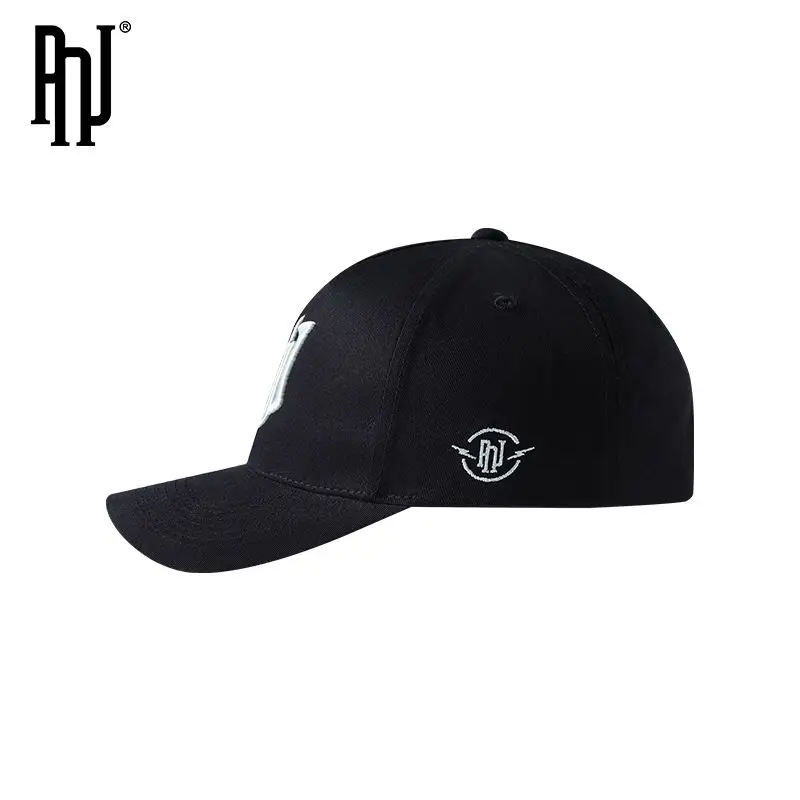 PNJ2023 Trendy Cap for Lovers Fashion Outdoor Leisure Sports Black Baseball Cap Sun Hat