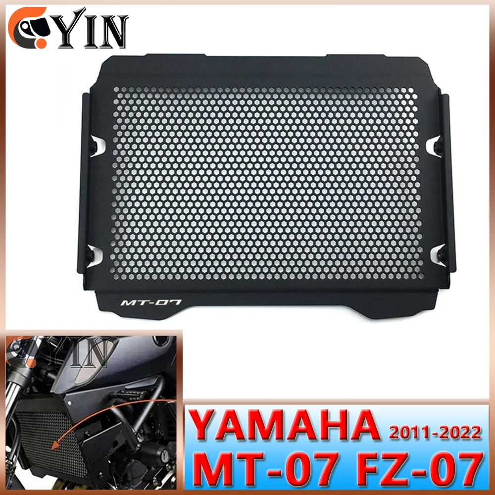 

Для YAMAHA MT-07 2021 2022 mt07 fz07 2021-2022 mt07 аксессуары для мотоциклов Защита радиатора Решетка радиатора Защита Крышки