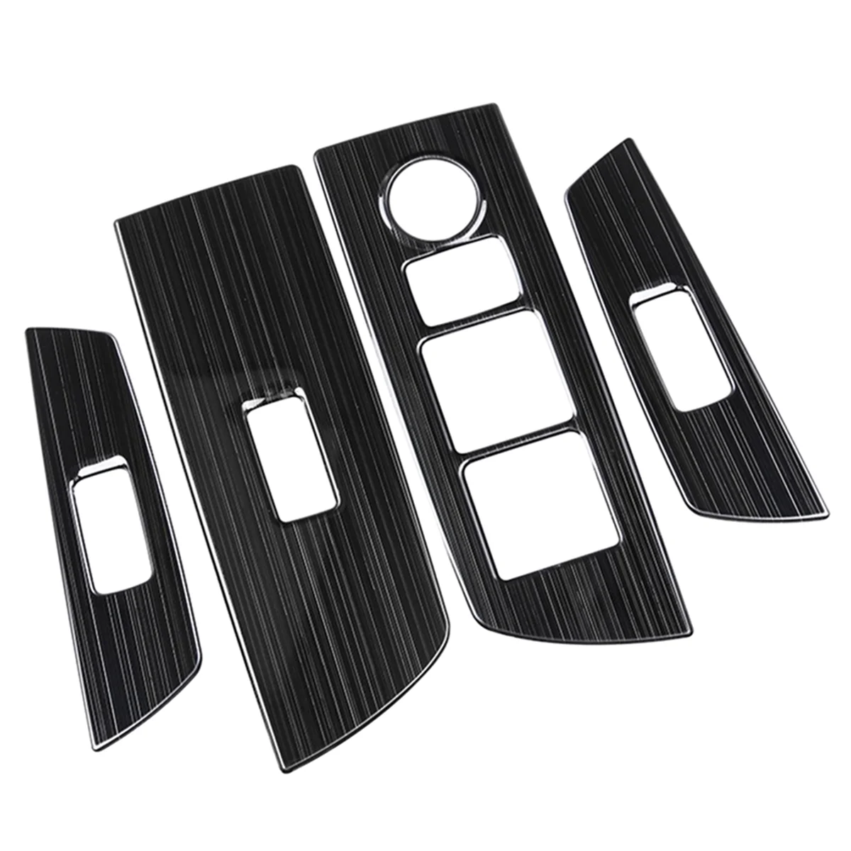 

Car Window Glass Lift Button Switch Cover Trim Stainless Steel Door Armrest Panel for Mazda CX9 CX-9 2022+ RHD