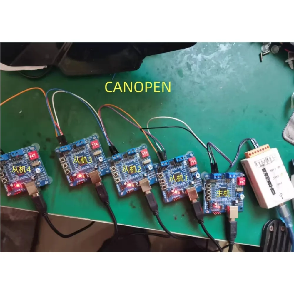 CANOPEN New Program STM32 Learning Board Provides Master and Slave Source Code CANOPEN Development Board
