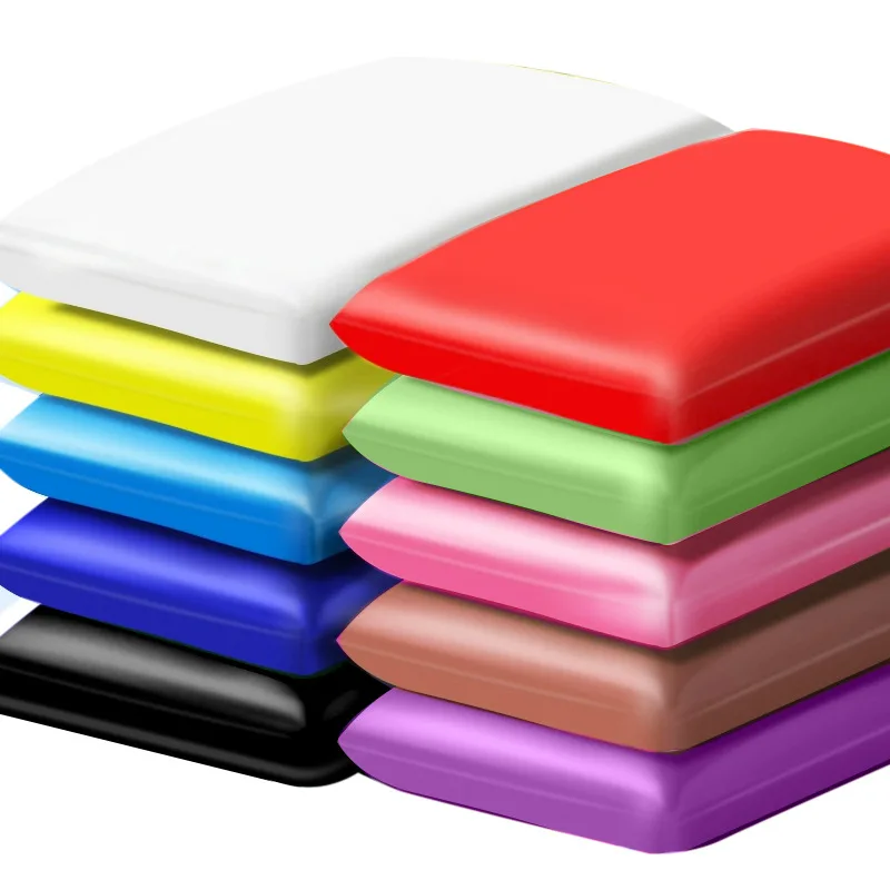 Weltraumschlamm für Kindergartenkinder, farbiger Schlamm, handgefertigtes Gummi-Ton-Set, luftgetrockneter Ton für Kinder, 12/24/36 farbiger Ton