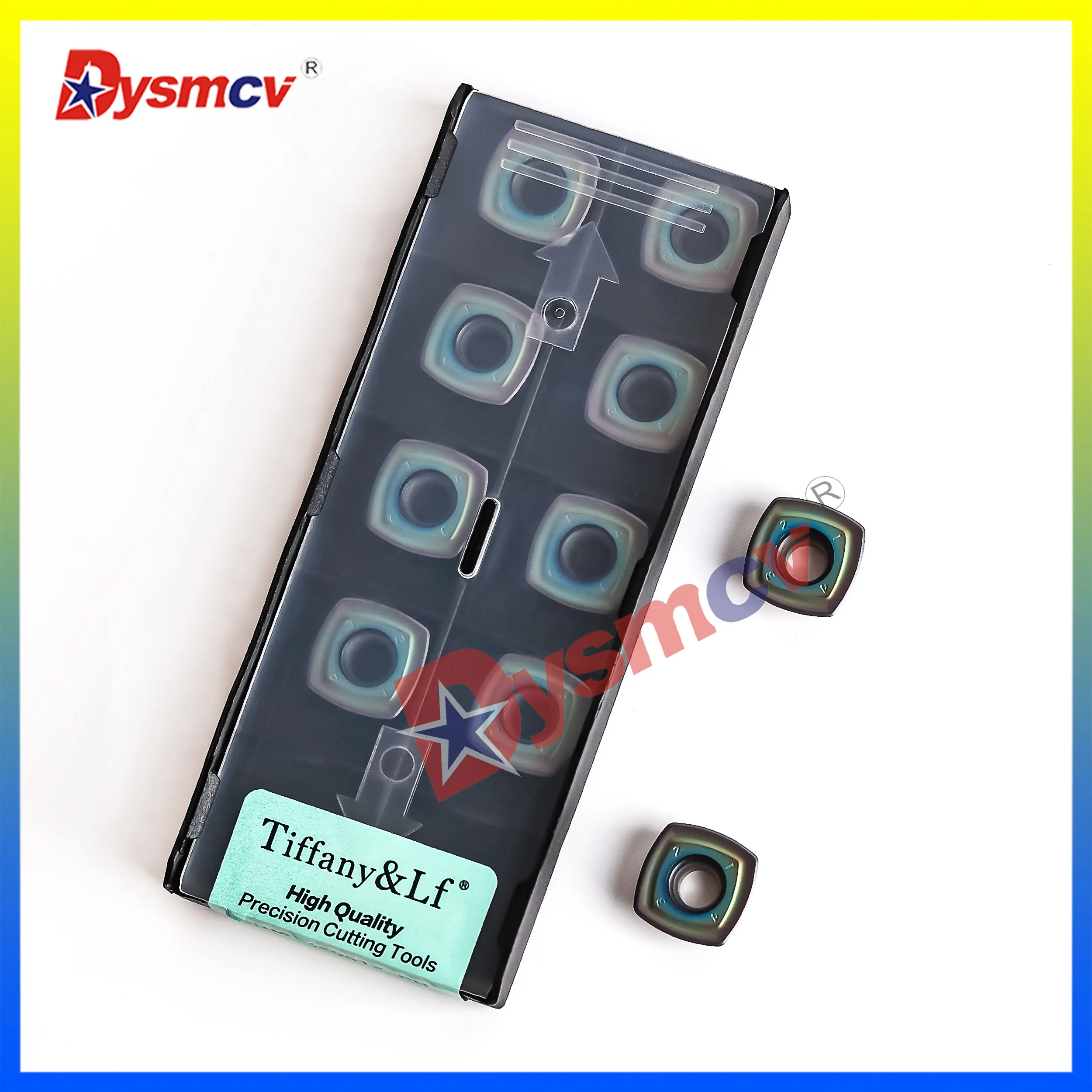 Deskar-cnc Cortador de Inserção de Aço Endurecido Lâmina de Corte Ferramentas de Torneamento de Fresagem Sdmt120512 Sdmt150512 ph Tf618