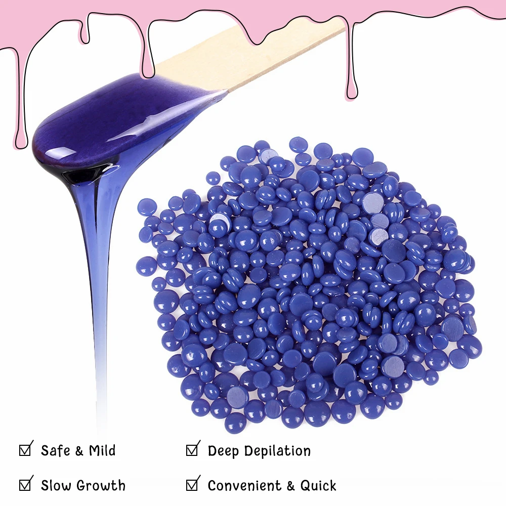 100 g/paczka wosk do depilacji fasola bez papieru twardy wosk usuwanie pelletu Bikini twarz włosy nogi ramię depilacja fasola Unisex brwi