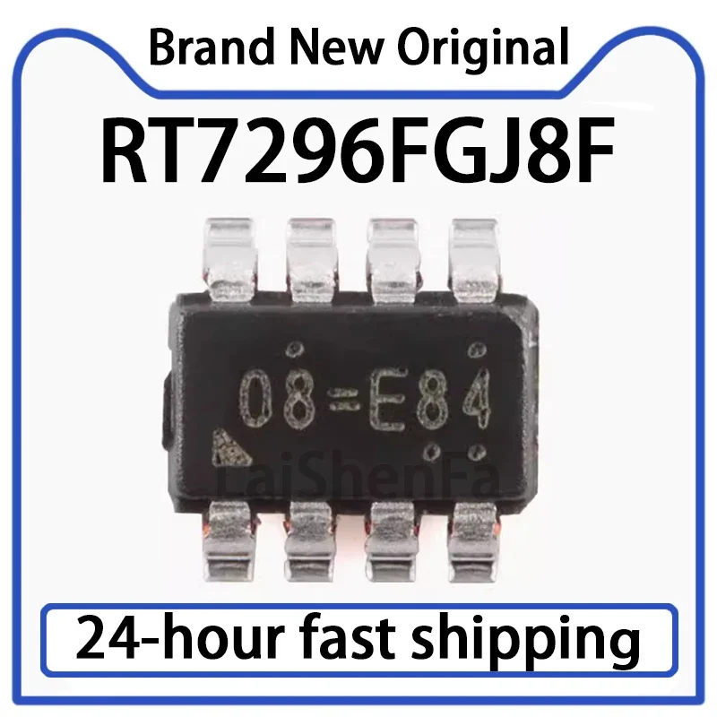 5PCS RT7296FGJ8F Package TSOT-23-8 3A 17V Current Mode Synchronous Buck Converter in Stock