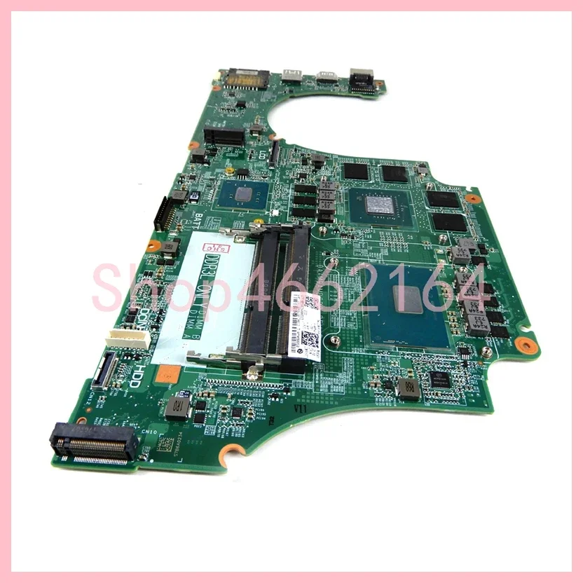 Imagem -05 - Placa-mãe Portátil para Dell Inspiron 15 7559 Daam9amb8d0 I56300h I7-6700hq Cpu Gtx960m-v4g Gpu Notebook Mainboard