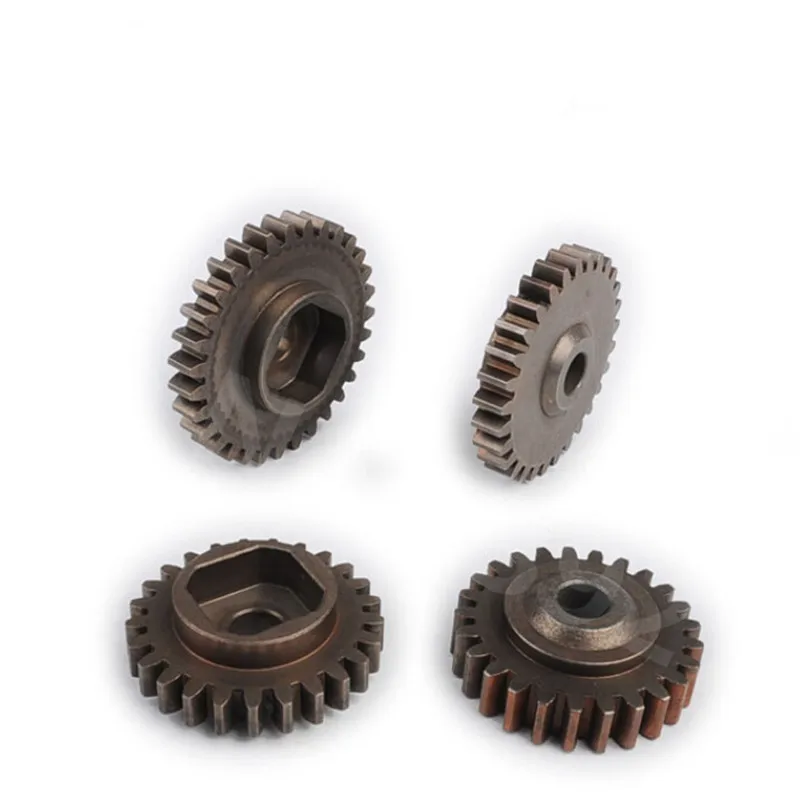 4Pcs HSP Car 51030 Optional Powder Steel Gear (31T/29T/25T-B*2) For 1/5 Scale Models Gasoline Bajar Redcat  94054S Barca Baja