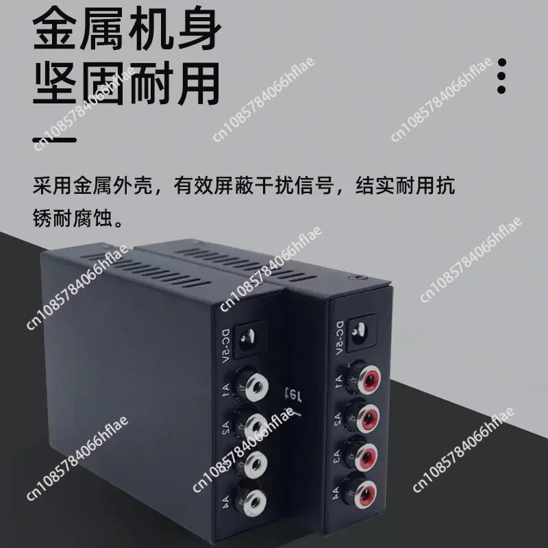 2/4/8/16 Channel Digital Audio To Fiber Converter Single Mode Simplex Optical Transceiver Transmitter Receiver Optical Port