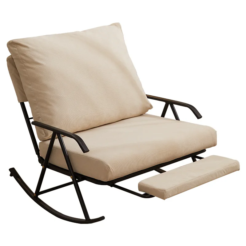 

Double rocking chair, living room balcony sofa recliner, home leisure sofa chair