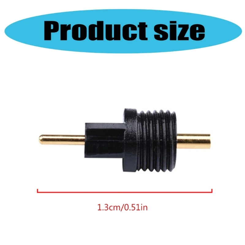 45BB 10 chiếc Pin mạ vàng 0,78mm DIY Cáp nghe 2Pin Nhà 0,78Pin có khe cắm