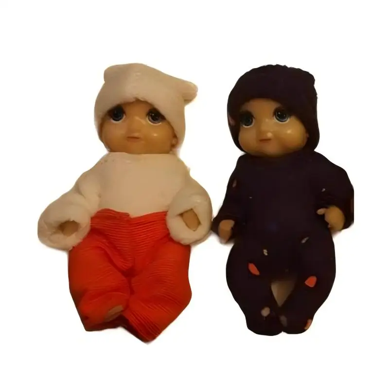 

100 Pieces / Lot 2.76 Inch Simulation Baby Doll Kids Toys Wholesale Items Best Birthday Present For Children Girl' DIY Play Toy