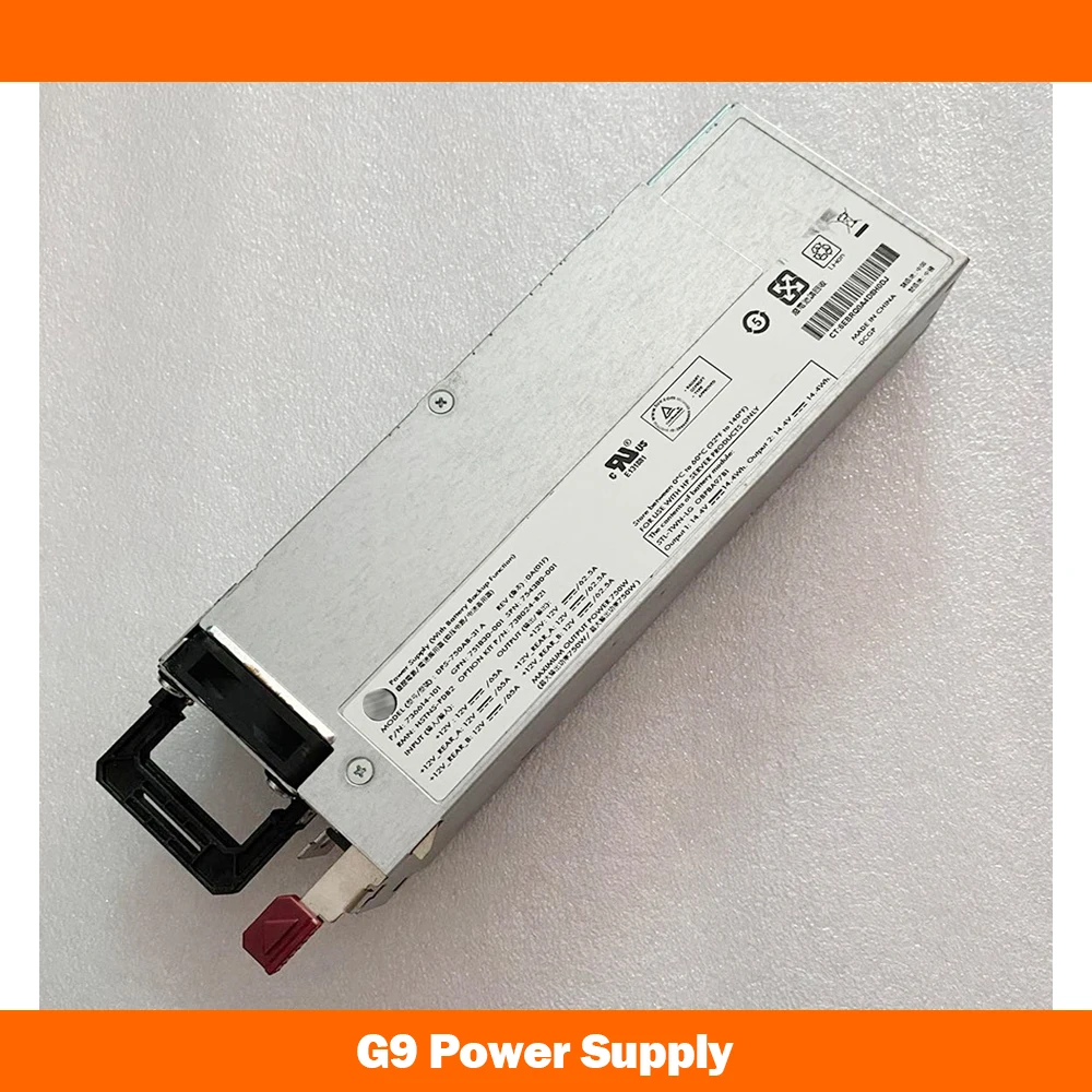 For HP G9 750W Power Supply DPS-750AB-31 A 736614-101 738024-B21 751830-001 754380-001