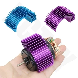 RC TAY Motore di Raffreddamento del Dissipatore di Calore Dissipatore di Calore Top Ventilato RC 540 550 Wltoys 12428 12423 A959-B A969-B A979-B A929-B Motoatorr Radi