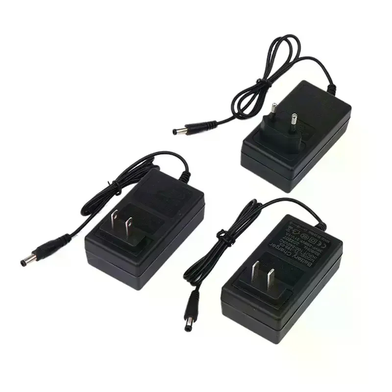 21v Lithium Battery Charger 1A For 18v ​​Electric Drill Intelligent Power Adapter EU US Plug Transformer 5-string Charger
